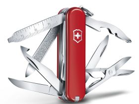 Нож перочинный Victorinox MiniChamp, сталь X55CrMo14, рукоять Cellidor®, красный