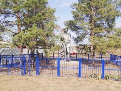 Братская могила советских воинов, погибших в период Сталинградской битвы