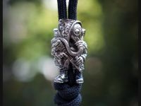 Бусина для темляка Сталкер, мельхиор