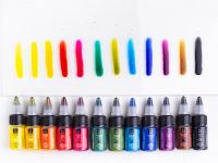 Набор витражных красок Малевичъ, 12 цветов по 10 мл