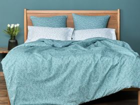 Пододеяльник Foglio, бирюза