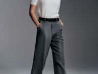 Джемпер поло из пряжи с ангорой, Белый