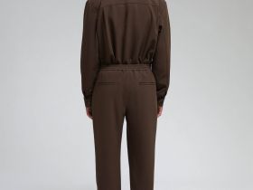 Брюки прямого кроя с вискозой