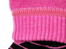 Термоноски трикотажные для девочек (низкие махровые)