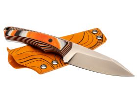Нож Pocket Wolf Кело, сталь AUS10Co, рукоять G10, оранжевый
