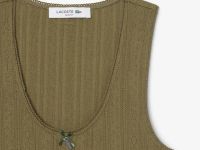 Женский спортивный топ Lacoste из смеси органического хлопка