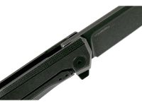 Складной нож LionSteel MT01B BW, сталь M390, рукоять Black titanium