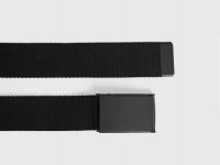 Ремень из канваса для мальчиков, Черный