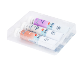 Набор акварели "Белые Ночи" Пастель 3 3 тубы x10 мл, пластиковый коррекс