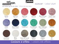 Краска Pebeo "Fantasy Moon" Лунные фантазии 45 мл с фактурным эффектом Шоколадный