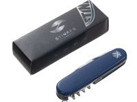 Нож перочинный Stinger, 90 мм, 11 функций, синий