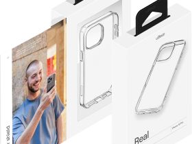 Клип-кейс uBear Real для Apple iPhone 16 Pro Прозрачный