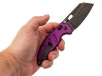 Складной нож Kizer C01C, сталь 154CM, рукоять алюминий, фиолетовый