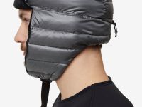 Пуховая шапка-ушанка BASK