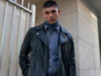 Куртка-косуха из натуральной кожи