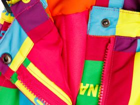 Комплект текстильный с полиуретановым покрытием для девочек: куртка, брюки