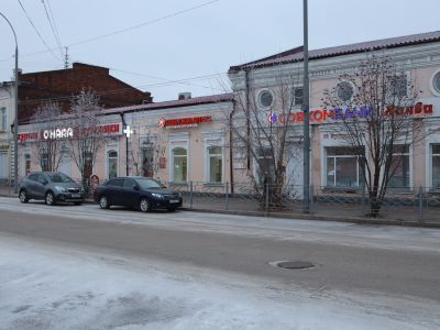 Торговые лавки усадьбы Л.М.Сегельман