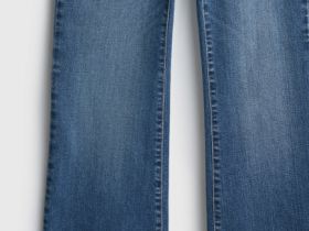 Джинсы Bootcut с высокой посадкой, Синий