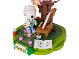 Snoopy 86902 Конструктор Снупи: Мир искусства