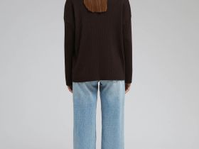 Свитер с шерстью и кашемиром