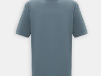 Базовая футболка из хлопка прямого силуэта