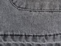 Джинсовая короткая юбка для девочек, Серый