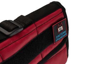 Сумка для 12 ножей с замком KTB, красная