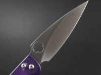 Складной нож Daggerr Sting Slim, сталь VG-10, рукоять G10, фиолетовый