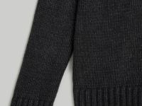 Джемпер с молнией и воротником-стойкой