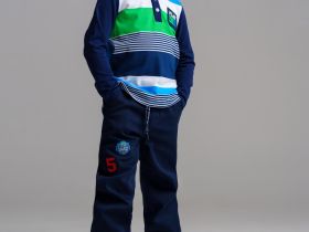 Брюки текстильные утепленные флисом для мальчиков