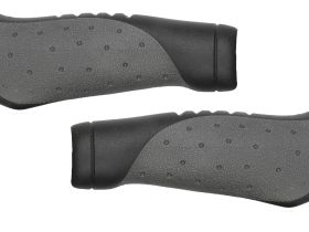 Эргономичные грипсы Velo Ergogel Handlz 376 (черный / серый 135 мм)