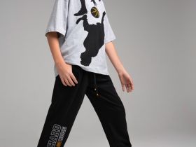 Комплект трикотажный для мальчиков: фуфайка (футболка), брюки