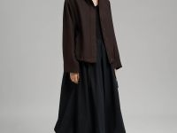 Легкая куртка изо льна и вискозы