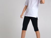 Комплект для занятий спортом: футболка, шорты для девочки