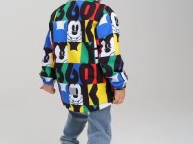 Ветровка из мембранной ткани, на флисе для мальчика