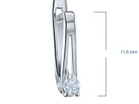 Серьги из серебра э0612сг05156800