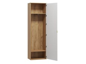 Распашной шкаф Монблан 1.1-63x214 Ритм Белый