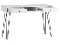 Письменный стол Крейн-1 120x50 Белый/Черный