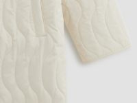 Полупальто утепленное прямого кроя