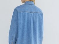 Джинсовая рубашка, Голубой