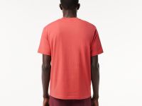 Мужская хлопковая футболка Lacoste с коротким рукавом