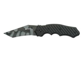 Полуавтоматический складной нож CRKT Triumph Tiger Stripe, сталь Aus 8, рукоять G-10