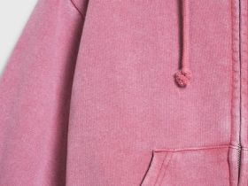 Толстовка на молнии для девочек, Розовый