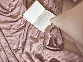 Плед Casella, пудровый