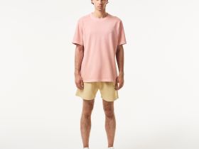 Мужская хлопковая футболка Lacoste