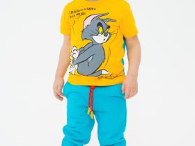 Фуфайка детская трикотажная для мальчиков (футболка)