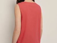 Блузка без рукавов из хлопка