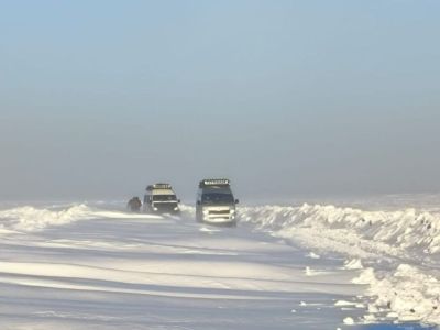 В двух районах Якутии на автодороге «Сангар» затруднен проезд