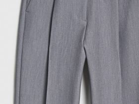 Брюки с ремнём, Серый