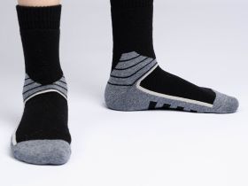 Термоноски трикотажные для мальчиков (низкие махровые)